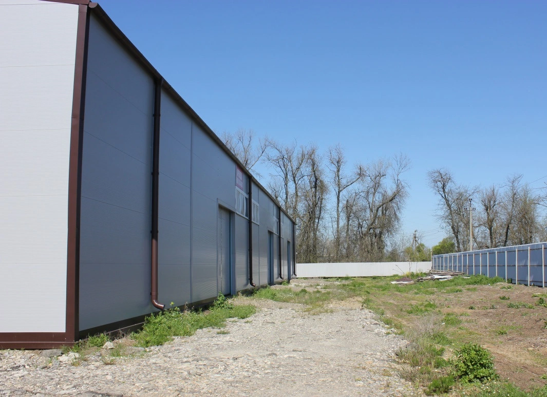 Строительство быстровозводимого здания 1